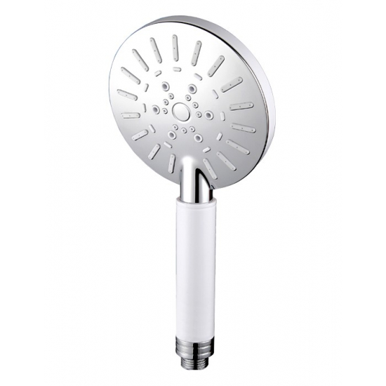 Лейка для душа FRAP F008 хром/белый 3 режима