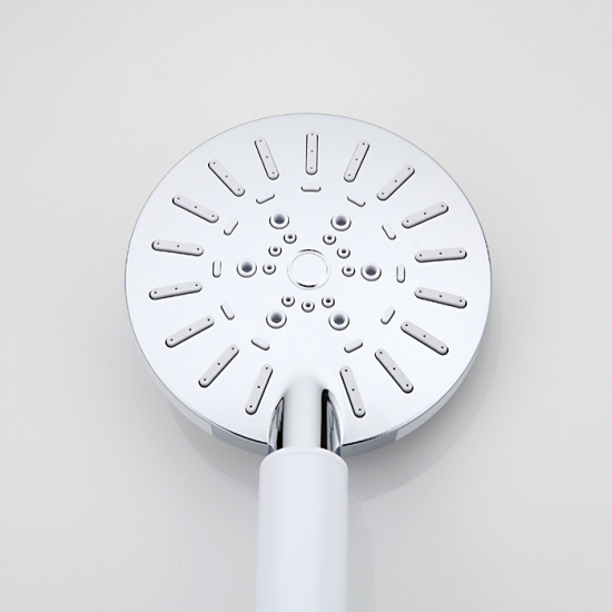 Лейка для душа FRAP F008 хром/белый 3 режима