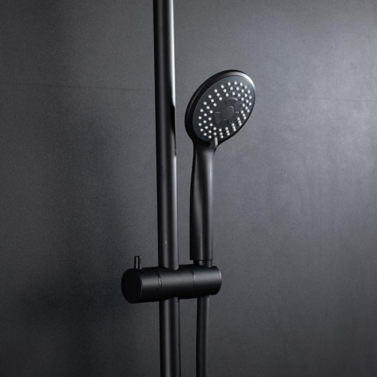 Лейка для душа FRAP F020 чёрная 1 режима