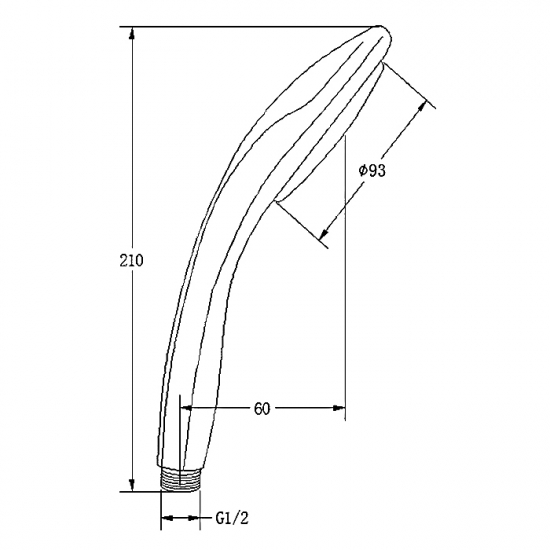 Лейка для душа FRAP F08-33 зеленая 3 режима