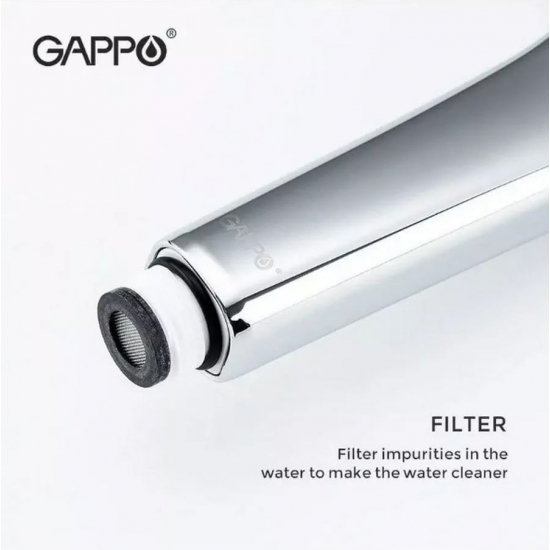 Лейка для душа GAPPO G001 хром