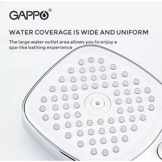 Лейка для душа GAPPO G001 хром