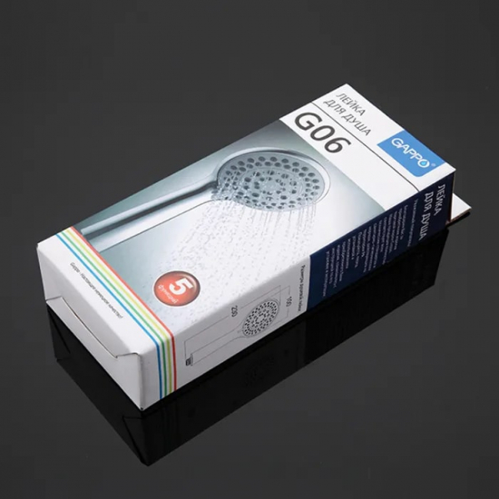 Лейка для душа GAPPO G06 хром