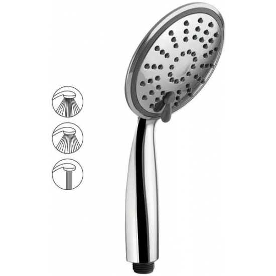 Лейка для душа GFMARK 6033 массажная, 3 режима