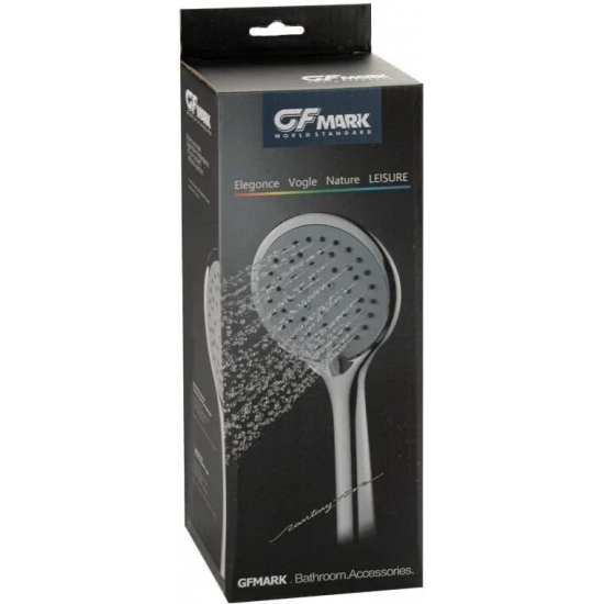 Лейка для душа GFMARK 6033 массажная, 3 режима