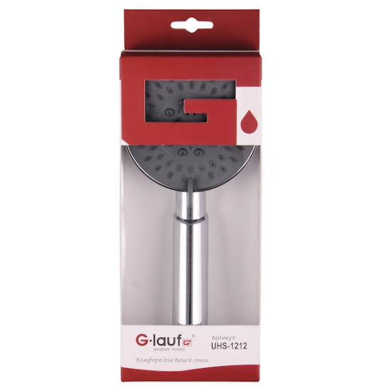 Лейка для душа GLAUF UHS-1212 хром 5 режимов