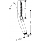 Лейка для душа HANSGROHE Raindance Select S 26530670 матовая чёрная