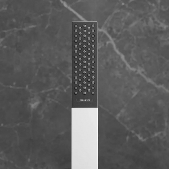 Лейка для душа HANSGROHE Rainfinity 100 26866700 матовый белый