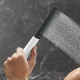 Лейка для душа HANSGROHE Rainfinity 100 26866700 матовый белый