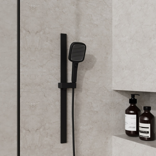 Лейка для душа IDDIS Esper ESP3FBSi18 чёрный матовый