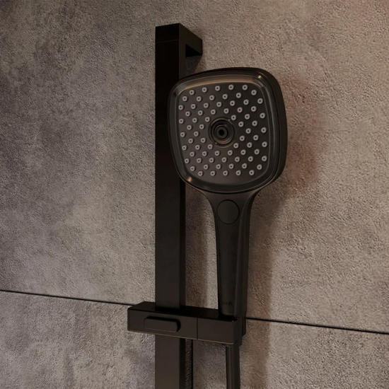 Лейка для душа IDDIS Slide SLI3F0Bi18 чёрная