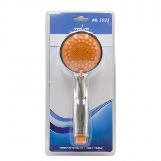 Лейка для душа MIXLINE ML1021 хром 3 режима, в блистере