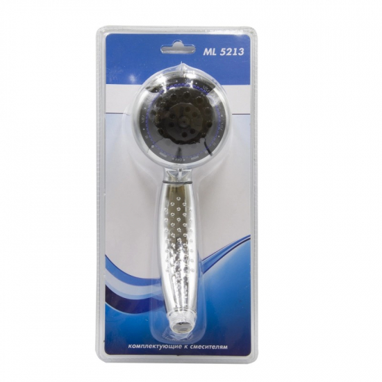 Лейка для душа MIXLINE ML5213 хром 3 режима, в блистере