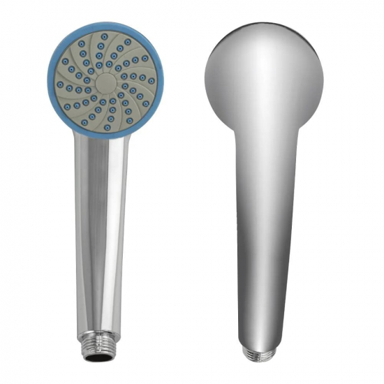 Лейка для душа САНАКС 6302 хром, с голубыми форсунками