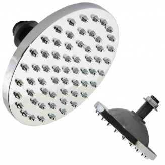 Лейка тропического душа для душевых кабин 15см хром ЛТД 15-01