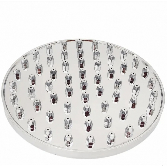 Лейка тропического душа для душевых кабин 15см хром ЛТД 15-01