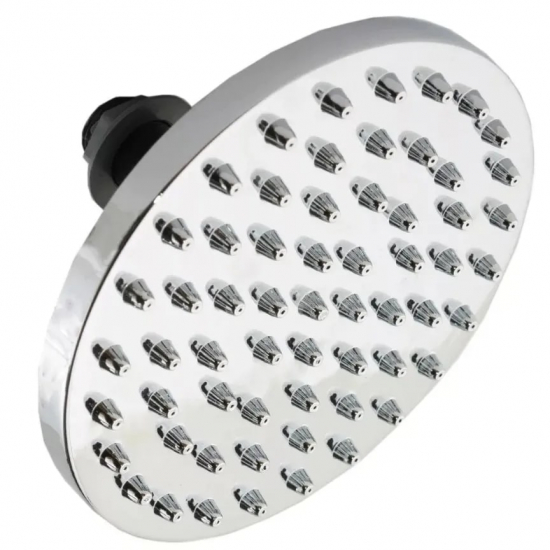 Лейка тропического душа для душевых кабин 15см хром ЛТД 15-01