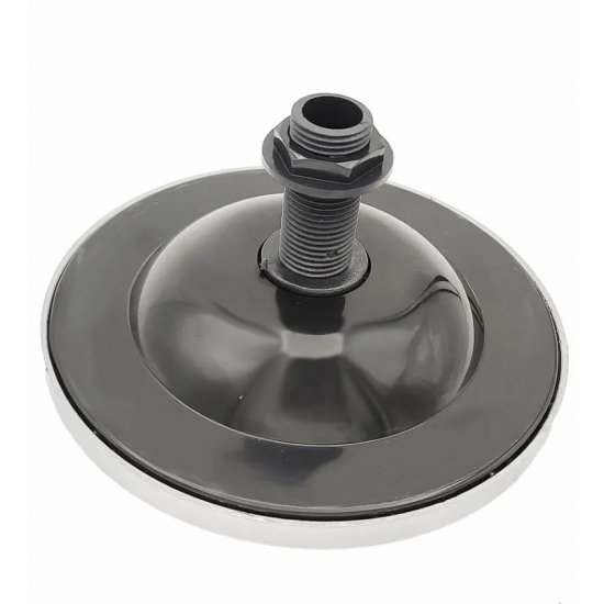 Лейка тропического душа для душевых кабин 15см хром ЛТД 15-01