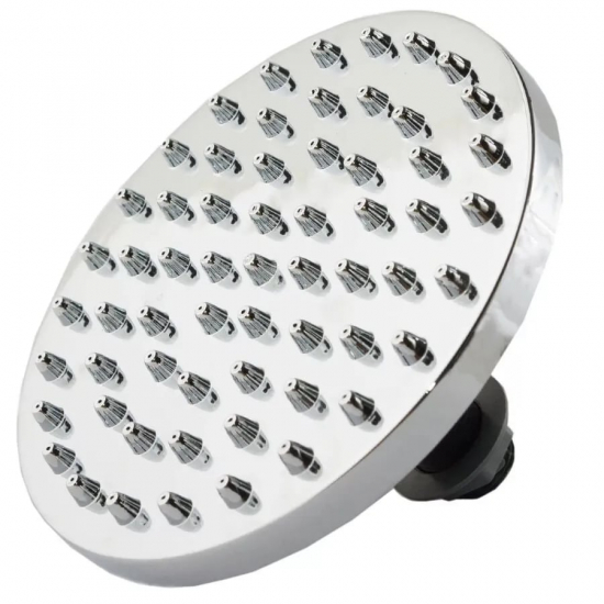 Лейка тропического душа для душевых кабин 15см хром ЛТД 15-01