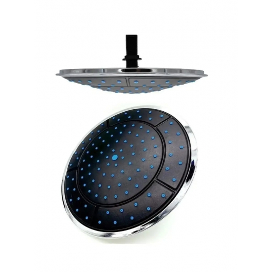 Лейка тропического душа для душевых кабин 25см + штуцер
