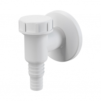 Минисифон для стиральной машины ALCA PLAST и посудомоечных машин белый пластик APS2