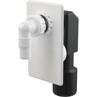 Минисифон для стиральной машины ALCA PLAST и посудомоечных машин пластик APS4/М0409