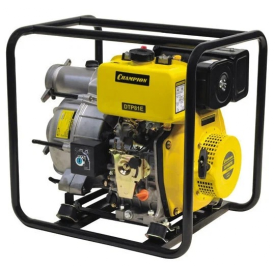 Мотопомпа CHAMPION DTP81E дизельная