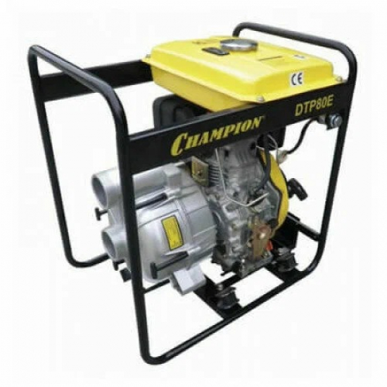 Мотопомпа CHAMPION DTP81E дизельная