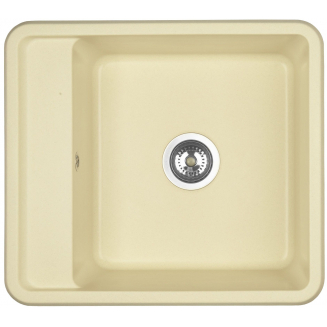 Мойка для кухни АКВАТОН Беллис 57 570х510 мм, шампань, с доской