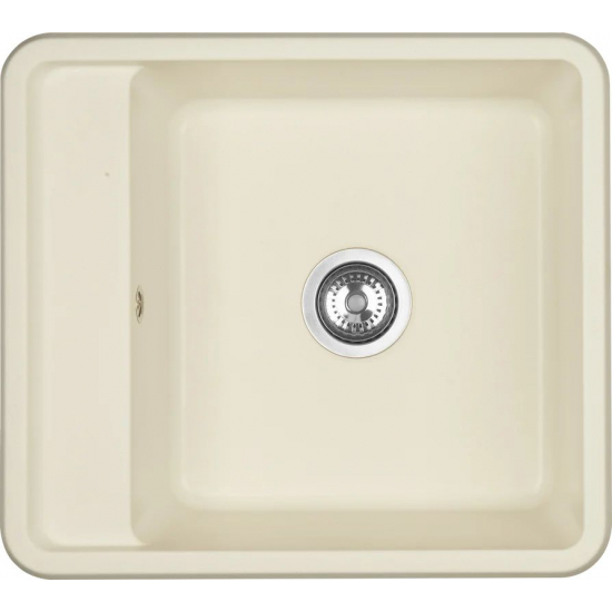 Мойка для кухни АКВАТОН Беллис 57 570х510 мм, жемчуг, с доской