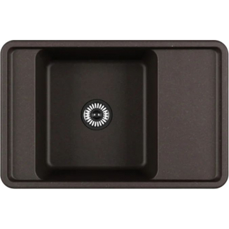 Мойка для кухни АКВАТОН Беллис 78 780х510 мм, кофе, с доской