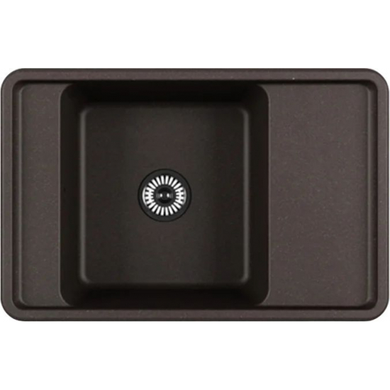 Мойка для кухни АКВАТОН Беллис 78 780х510 мм, кофе, с доской