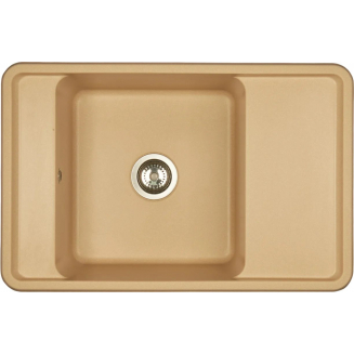 Мойка для кухни АКВАТОН Беллис 78 780х510 мм, латте, с доской