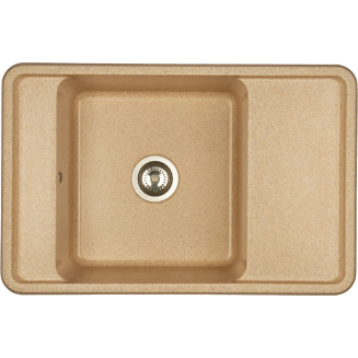 Мойка для кухни АКВАТОН Беллис 78 780х510 мм, песочный, с доской