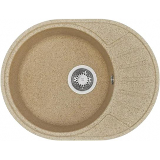 Мойка для кухни АКВАТОН Чезана 57 568х437 мм, песочный