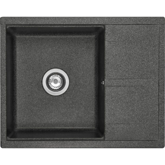 Мойка для кухни АКВАТОН Делия 65 650х516 мм, графит