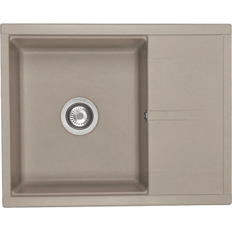 Мойка для кухни АКВАТОН Делия 65 650х516 мм, серый шёлк