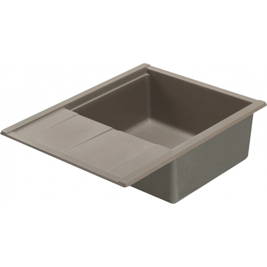 Мойка для кухни АКВАТОН Делия 65 650х516 мм, серый шёлк