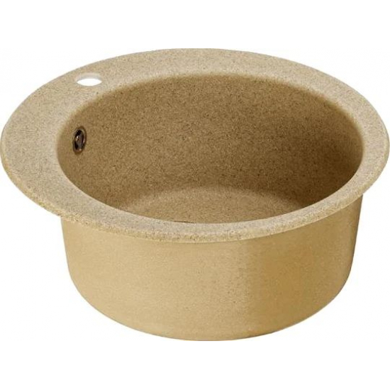 Мойка для кухни АКВАТОН Иверия 48 D=480 мм, песочный