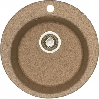 Мойка для кухни АКВАТОН Иверия 48 D=480 мм, терракот