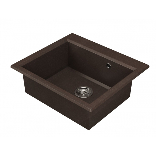 Мойка для кухни АКВАТОН Линеа 58 584х517 мм, кофе