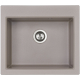 Мойка для кухни АКВАТОН Линеа 58 584х517 мм, серый шёлк