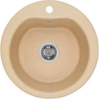 Мойка для кухни АКВАТОН Мида 51 D=510 мм, латте