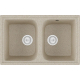 Мойка для кухни DOMACI Бьелла DMC-15 2 чаши 785х495 мм, песочный