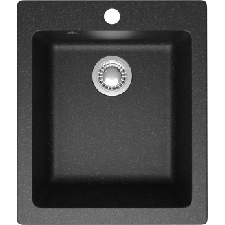 Мойка для кухни DOMACI Болонья М-08 425х500 мм, антрацит