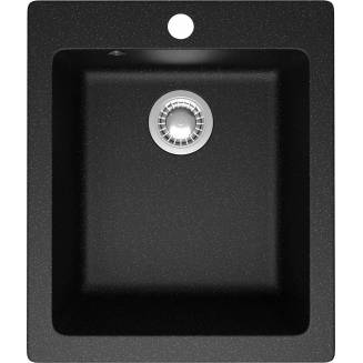 Мойка для кухни DOMACI Болонья М-08 425х500 мм, чёрный