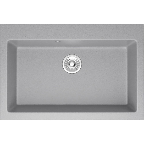 Мойка для кухни DOMACI Болонья М-39 755х505 мм, светло-серый