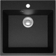 Мойка для кухни DOMACI Болонья М-42 500х500 мм, чёрный