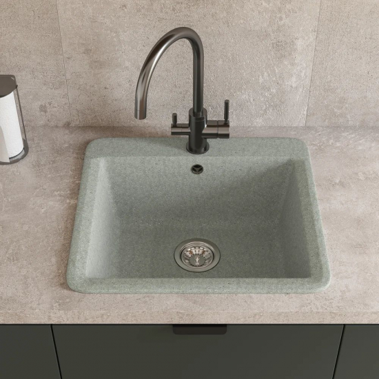 Мойка для кухни DOMACI Парма V-251 553х503 мм, серый