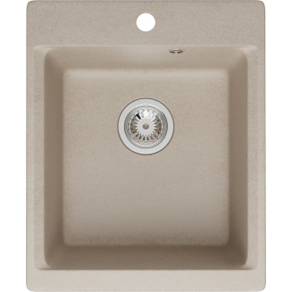 Мойка для кухни DOMACI Верона 51-42 420х510 мм, бежевый